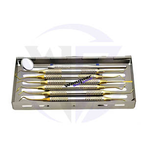 Kit de Diagnóstico Dental Manual Completo de 7 Piezas, Instrumentos de Exploración Eficientes para Clínicas, Acero Inoxidable de Primera Calidad - Product Image 6