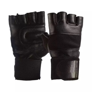 GAF última gama de cuero genuino protección de Palma de silicona ejercicio levantamiento de pesas entrenamiento gimnasio guantes para hombres - Product Image 3