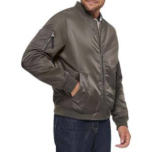 Bas prix Streetwear Logo personnalisé hiver Bomber vestes 2025 dernière conception coupe régulière collège Baseball veste pour hommes Streetwear - Product Image 3