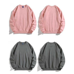 Sudadera de Pana Gruesa para Mujer, Cuello Redondo, Estilo Holgado, 400 GSM, Bordada - Product Image 3