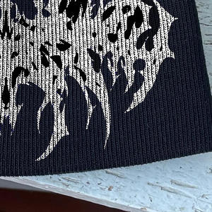 Gorro de Jacquard con letras clásicas, gorro de invierno de punto de diseño personalizado, gorro cálido suave con bordado para hombres y mujeres - Product Image 3