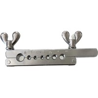 Juego de Herramientas de Abocardado Manual HM YC-41860 con Tamaños de 3/16", 1/4", 5/16", 3/8", 7/16", 1/2", 5/8", 10 Piezas, 17 KG, Personalizable para un Uso Conveniente