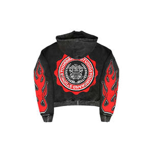 Sudadera con Capucha Bordada de Invierno, Talla Grande, Personalizada con Impresión 3D, Sudadera de Alta Calidad, Talla Grande, Básica - Product Image 2