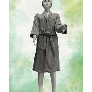 Collection de peignoirs de luxe pour femmes 100% coton à séchage rapide et jetable vêtements élégants et durables-Vente en gros - Product Image 4