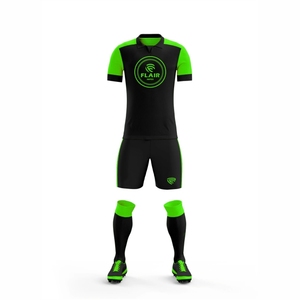Best Quality Custom Design Soccer Jersey Uniform Sets 100% Polyester Breathable Comfort Automated Cutting Short OEM Service - Product Image 5