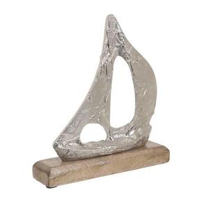 Sculpture artistique en aluminium moulé, conçue avec une forme épurée pour rehausser les environnements intérieurs modernes et sophistiqués - Product Image 2