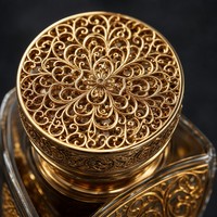 Extrait de Parfum Oud en Verre Ambré 30% Liquide, Fragrance Unisexe, Parfum de Luxe Personnalisé à Marque Privée, Longue Durée, Conforme IFRA