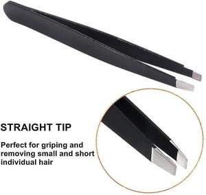 Pince à épiler les sourcils en acier inoxydable pince à épiler les sourcils grande précision pour les éclats et les poils faciaux incarnés - Product Image 3