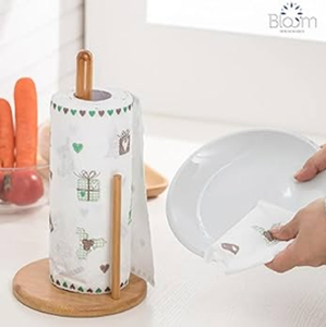 Rouleau de serviettes de cuisine robustes essuie-tout multi-usages ultra absorbants pour les déversements de graisse d'huile et de liquide à la maison et au restaurant - Product Image 3