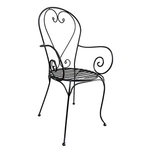เก้าอี้เหล็กเคลือบสีฝุ่นลายโบราณหลากสี - Product Image 1