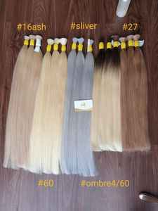 Perruque de cheveux Remy vierges vietnamiens de qualité supérieure en gros avec cuticule de couleur claire alignée à la machine à double trame toutes les couleurs appropriées - Product Image 5