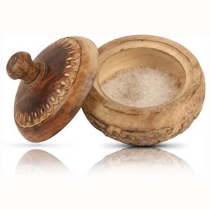 KHOOSI OVERSEAS Factory Bol de service en bois antique Produit promotionnel magnifiquement conçu en provenance d'Inde - Product Image 5