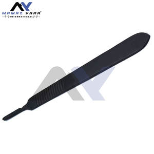 Noir # 3 Manches de scalpel en acier inoxydable, instrument chirurgical de précision pour procédures médicales, lames compatibles 10 15 - Product Image 5