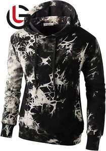 Sudadera con Capucha de Forro Polar Sublimado para Hombre, Impresión Personalizada, 300g, Antiencogimiento, Antiarrugas, Secado Rápido y Ecológica - Product Image 2
