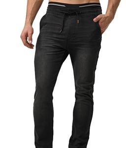 Jeans de Moda para Hombre al por Mayor, Pantalones Vaqueros Ajustados, Jeans de Mezclilla Elástica de Diseñador para Hombre, Jeans Azules y Negros para Hombre - Product Image 1