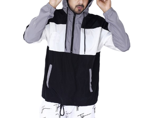 Custom <b>Men</b> Polyester <b>Reflective</b> Windbreaker <b>Jacket</b> Vintage Retro Waterproof Windbreaker Beach Windproof <b>Jacket</b> - Product Image 6