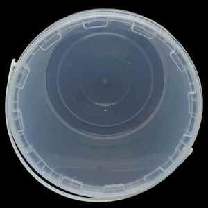 Cubo Transparente de 5 Galones con Tapa y Asa, Material Plástico PP Duradero de Grado Alimenticio, Redondo, Cristalino, Venta al por Mayor - Product Image 5