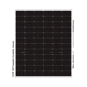 Panel Solar Policristalino TES de 215W con Tecnología PERC, Marco de Aluminio Plateado y Lámina Trasera Blanca - Product Image 2