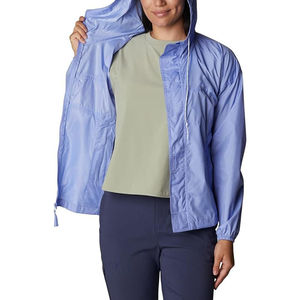 Breathable <b>Women</b> Rain Jacket Lightweight Waterproof Hooded Outdoor <b>Windbreaker</b> Comfortable Casual Fashionable Raincoat Everyday - Product Image 4