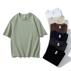 Nouvelle Collection Été – T-shirt Homme Antibactérien 280G en Coton Lourd 100% Écologique, Respirant, Ample et Confortable à Épaules Tombantes, Manches Courtes - Product Image 5