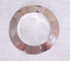 Rond de serviette flocon de neige en acier inoxydable de haute qualité fait à la main décor de Table à manger de Noël pour les mariages et autres occasions - Product Image 6