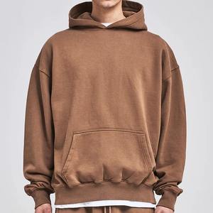 Sudaderas y sudaderas con capucha de calidad superior para hombre, estampado digital bordado y teñido liso para invierno - Product Image 3