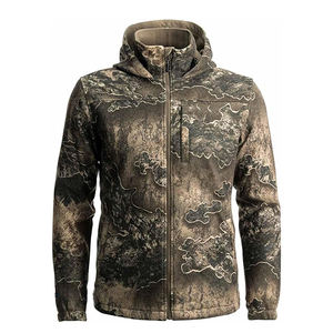 Chaqueta de Caza Personalizada de Alta Calidad, Fácil de Usar, con Cierre de Cremallera, Diseño Estampado, Chaqueta Ligera de Tela Suave con Cuello Alto para Exteriores - Product Image 1