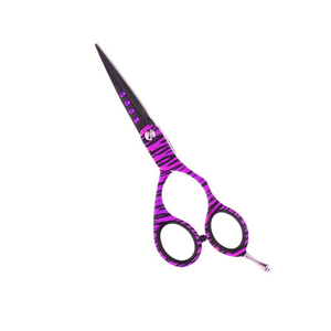 Ciseaux de coupe de cheveux de repose-doigt réglables professionnels ciseaux de coiffeur de beauté avec lame tranchante revêtue de papier pour la coiffure - Product Image 1