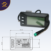 Prise de connexion étanche pour tableau de bord de vélo électrique avec écran LCD intelligent de 24V avec lecteur direct USB en plastique