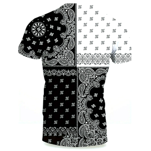 ชุดเซ็ตเสื้อยืดและกางเกงขาสั้นสตรีทแวร์คุณภาพสูงสำหรับผู้ชาย แบบสั่งทำพิเศษ ระบายอากาศได้ดี ผลิตจากผ้าฝ้าย 100% เหมาะสำหรับใส่ลำลองในฤดูร้อน - Product Image 3