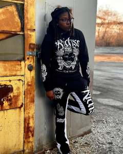 เสื้อฮู้ดแบบสวมหัวเอวสูงวินเทจสุดหรูเสื้อแบบสวมหัวมีความเป็นกรดซักพิมพ์ DTG แบบกำหนดเองสำหรับผู้ชาย - Product Image 4