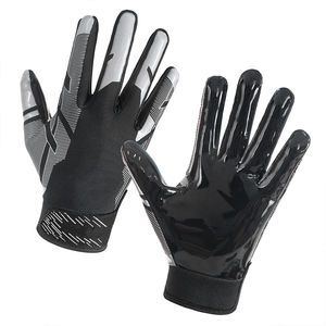 2023 nouveauté Logo personnalisé et conception imprimée gants de Football américain pour adulte professionnel américain Footba - Product Image 1