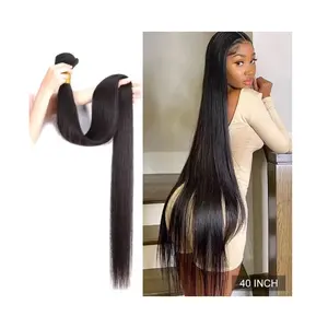 Mink Brazilian Human Hair Bundles Extensions Cheap Wholesale Straight Cuticle Aligned Raw Virgin Human Hair Bundles Human Hair