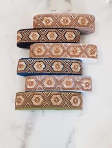 ชุดแต่งงานปักด้วยริบบิ้นและผ้าลูกไม้100% หลากสี2สี3นิ้วทำตามสั่ง - Product Image 6