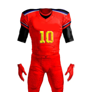 Conjunto de uniformes de fútbol de último estilo al por mayor, camisetas de fútbol americano, camiseta de fútbol americano - Product Image 6