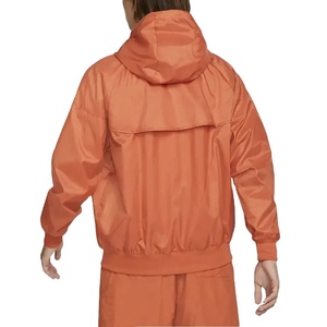 Unisex Lightweight Nylon Windbreaker Fitness <b>Jacket</b> with Hood Zipper Printed Casual Outdoor <b>Summer</b> Wear Short Set for <b>Men</b> 2027 - Product Image 5