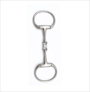 บิตม้าแบบใหม่ สแตนเลสสตีล พร้อมห่วงรูปตัว D อุปกรณ์ขี่ม้าระดับมืออาชีพ - Product Image 3