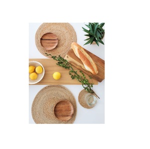 Almohadillas calientes hechas a mano, posavasos de ratán tejidos a mano, manteles individuales de bambú, base de taza, platos de cargador, precio al por mayor - Product Image 1