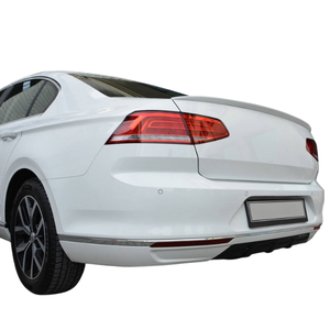 Alerón Trasero de Fibra de Vidrio SPIDER para Volkswagen Passat B8 2015-2019, Reemplazo de Alerón Trasero de Una Sola Pieza con Acabado Mate, Kit de Carrocería - Product Image 2