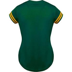 Uniformes performants de Softball de femmes OEM à séchage rapide de tissu de protection UV admis - Product Image 4