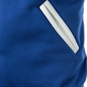 Veste de baseball à boutons pour hommes en gros avec décoration brodée en laine, veste d'hiver pour hommes - Product Image 5