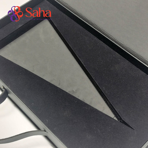 Coucher DE PAPEL DE MARFIL reciclable OEM Bio-Degradable hecho a mano hoja de oro solapa abierta cajas rígidas en relieve personalizables cajas de Vietnam - Product Image 3