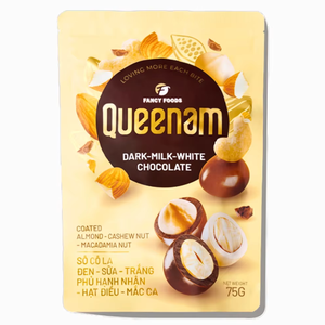 Vente en gros directe du fabricant, chocolat drageé pur de haute qualité, OEM/ODM HALAL 75G, mélange de noix enrobées d'amandes, de noix de cajou et de noix de macadamia - Product Image 1