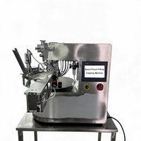 Machine de remplissage et de bouchage rotative à tête unique entièrement automatique certifiée CE pour l'emballage de liquides, sauces et jus