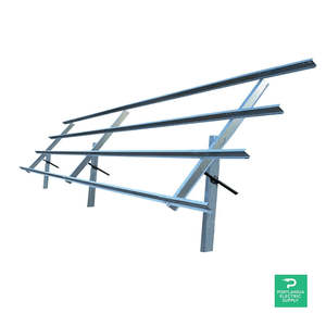 Kit de Soporte para Paneles Solares Sinclair Sky Rack 2.0 de 12 Paneles, Montaje en Suelo, Ajustable a la Temporada, Hecho en EE. UU., Paneles de 67.7 x 44.6 Pulgadas - Product Image 2