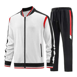 Ensemble de survêtements anti-transpiration deux pièces pour hommes de grande taille pour les sports d'hiver, le jogging et le style décontracté pour la maternité. - Product Image 1