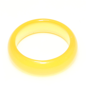 Anillo de Ágata Amarilla Natural, Talla 14, 2g, Unisex, Accesorio Elegante y con Estilo - Product Image 2