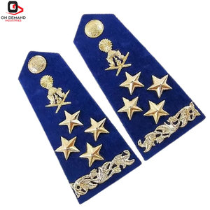 OEM Professional Shoulder Patches Designed With Precision <b>Embroidery</b> Durable <b>Material</b> And Custom Logo Options For Garments - Product Image 4