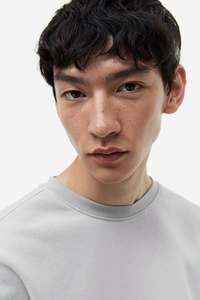 Sweat-shirt pull en coton épais avec logo personnalisé pour hommes 6XL col rond avec techniques de bouffée teintées unies 100% coton pour l'hiver - Product Image 5