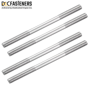 Tige filetée métrique M10 à double extrémité pour acier au carbone avec finition en acier inoxydable - Product Image 6